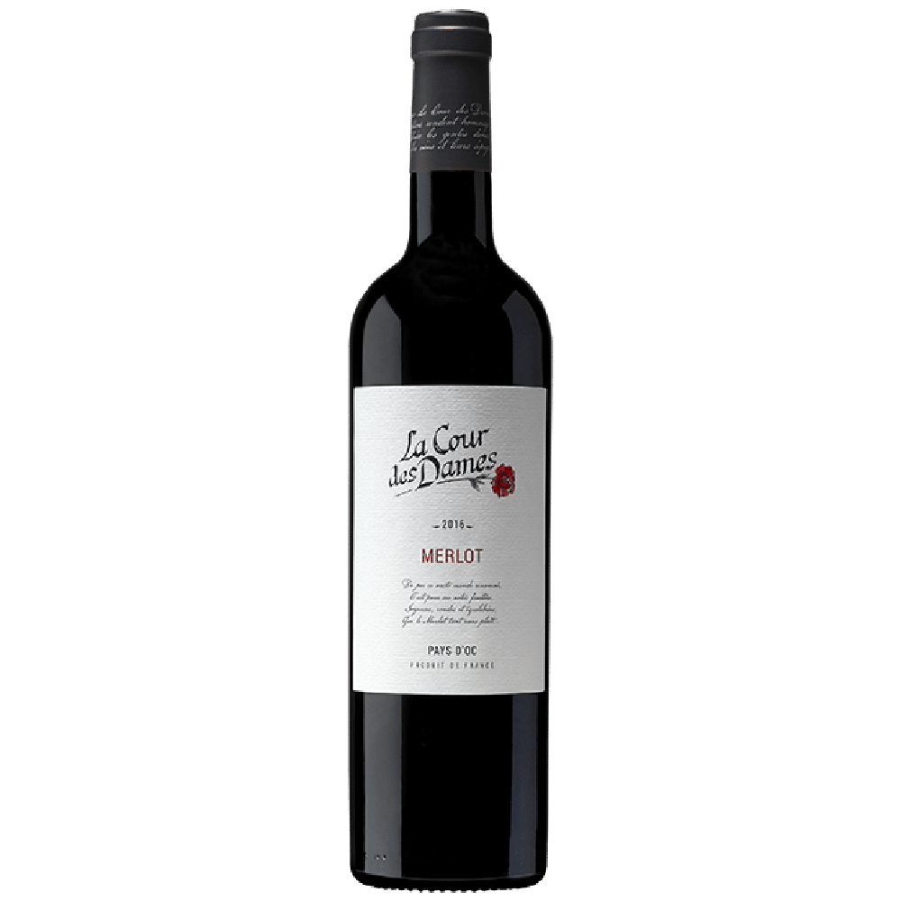 Cour des Dames Merlot (rood - 6 flessen)